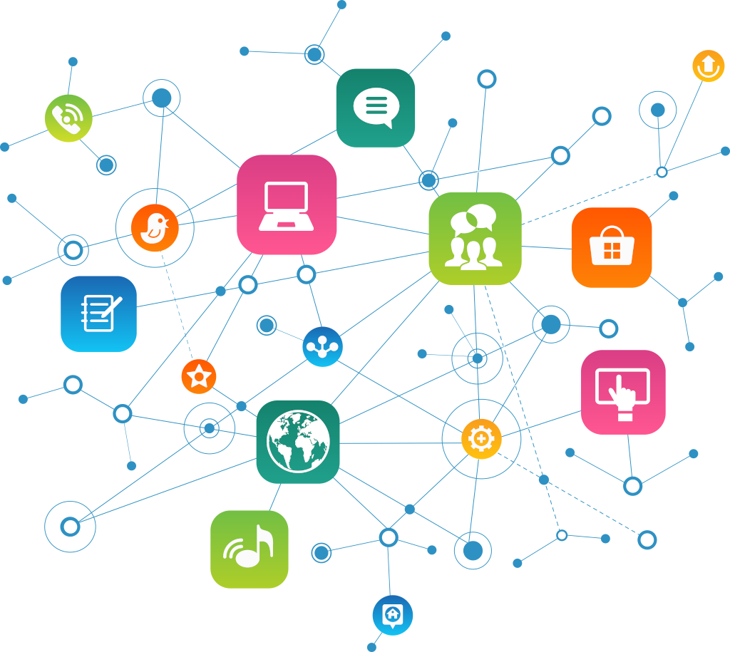 interconnected microservices